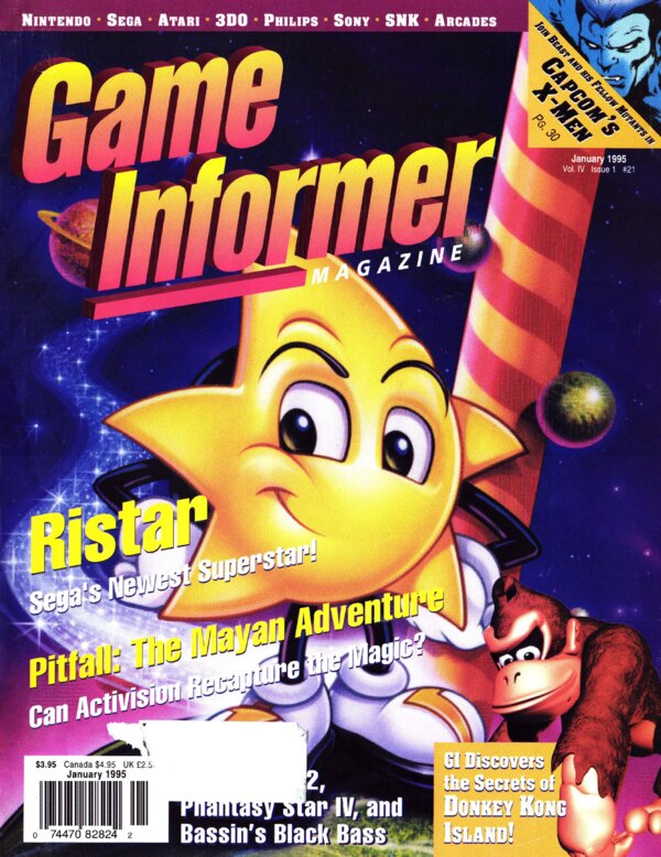 Game Informer Issue 21 (January 1995) cover